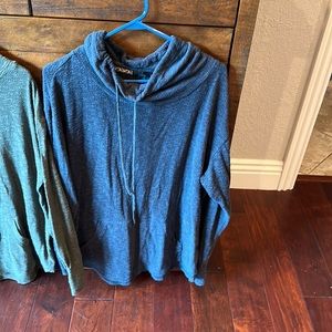 Prana XL Frieda blue tunic